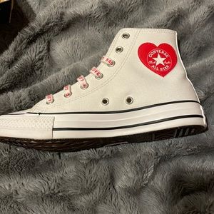 White high top converse